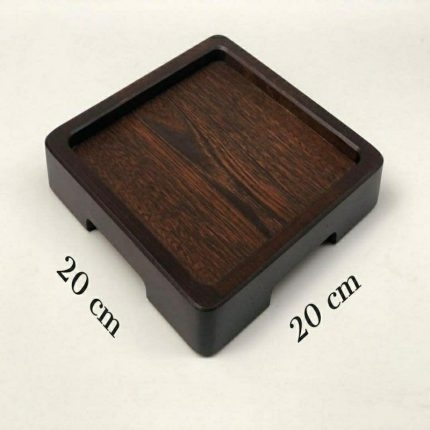 سینی مربع لبه دار 20 سانت 40078