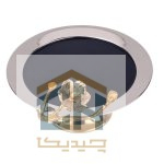شیرینی خوری پایه دار طرح شقایق مشکی طلایی برای کیک (2)