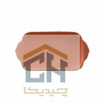 مرغ خوری سرامیکی مینی صورتی هلویی با دسته‌ های یکپارچه (3)