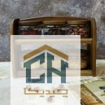 پاسماوری چوبی 2 طبقه کوچک مدل 210 (1)