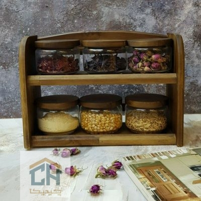 پاسماوری چوبی 2 طبقه کوچک مدل 210 (1)