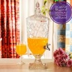 کلمن شیشه ای 3/5 لیتر مدل کراک کد 3225 - تصویر 2