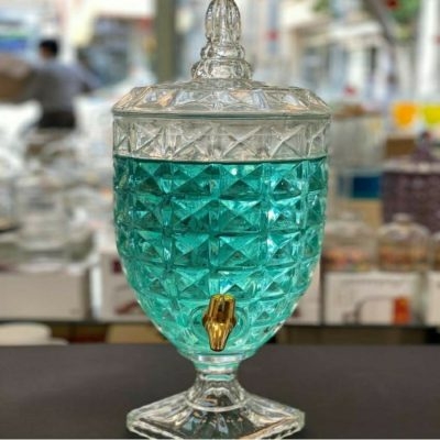 کلمن شیشه ای 5 لیتر مدل اکوامارین کد 3209