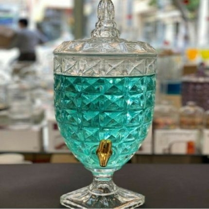 کلمن شیشه ای 5 لیتر مدل اکوامارین کد 3209