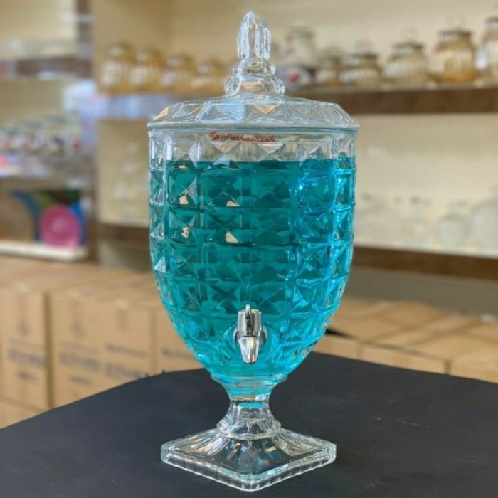 کلمن شیشه ای 5 لیتر مدل اکوامارین کد 3209 - تصویر 2