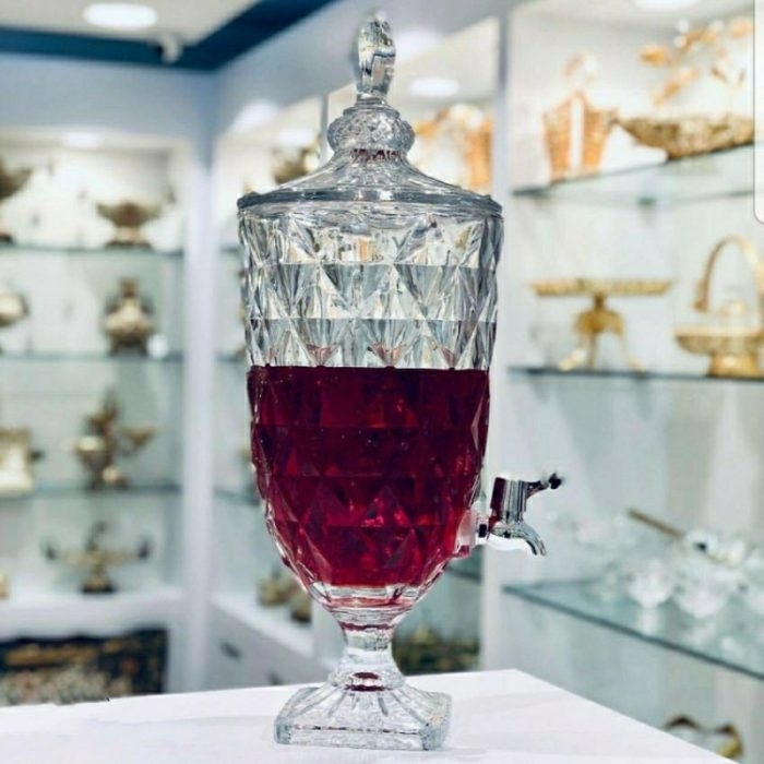 کلمن شیشه ای 5 لیتر مدل اکوامارین کد 3209 - تصویر 3