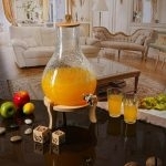 کلمن شیشه ای 7 لیتر مدل ایکیا الماس زیر چوب کد 3234 - تصویر 3