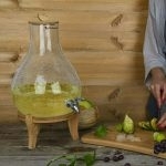 کلمن شیشه ای 7 لیتر مدل ایکیا الماس زیر چوب کد 3234 - تصویر 4