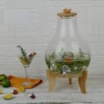 کلمن شیشه ای 7 لیتر مدل ایکیا زیر چوب کد 3235 - تصویر 2