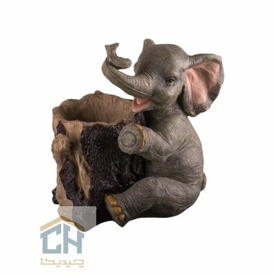 مجسمه گلدان فیل گلدکیش مدل 442