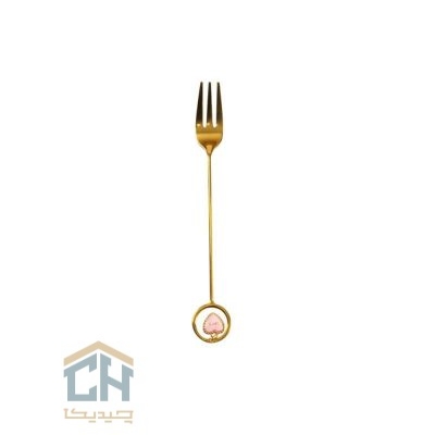 چنگال استیل طلایی گلدکیش مدل 3-44