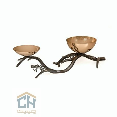 اردو خوری برنجی 2 تایی طرح آراگل مدل 3030076