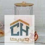 کلمن شیشه ای پایه چوبی طرح آنجلیکا مدل 3237 (1)