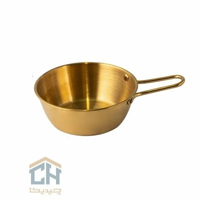 پیمانه متوسط تک دسته استیل طلایی گلدکیش مدل 3-237