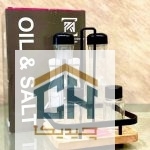 آبلیمو خوری و نمکدان چوب و فلز مدل 5062 - تصویر 2