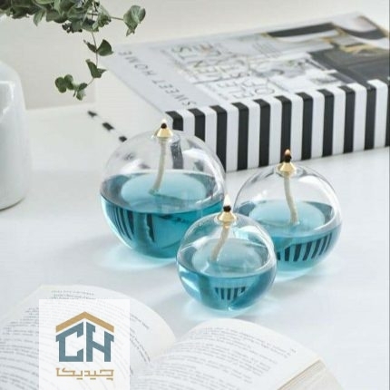 ست جا شمعی پیرکس کروی کد 4424