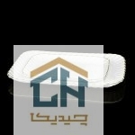 دیس مستطیل بزرگ خط طلا طرح کارمن مدل 507L (1)