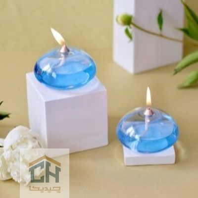 شمع متوسط پیرکس طرح عدسی مدل 4431