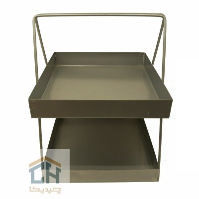 استند مربع 2 طبقه فلزی متوسط مدل 3185