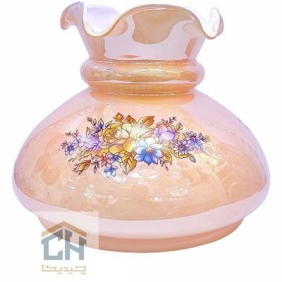 حباب آباژور ایستاده طرح والتر شامپاینی گلدار (1)