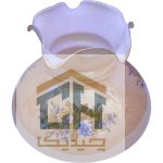 حباب آباژور ایستاده طرح والتر شامپاینی گلدار (3)