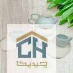 ست چای خوری 2 نفره سفید-سبزآبی مدل رجینال کد 44003 - تصویر 2
