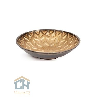 کاسه آلومینیومی کوچک طلایی مشکی طرح مدیسا مدل 3222085
