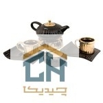 ست چای خوری 2 نفره مشکی-طلایی مدل دنیز کد 30402 - تصویر 2
