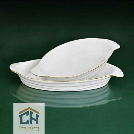 تابه بزرگ خط طلا طرح مدرن مدل 108L (1)