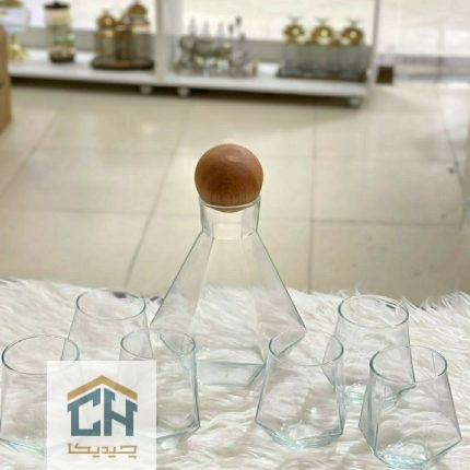 تنگ و ليوان 6 ضلعي کد 320007