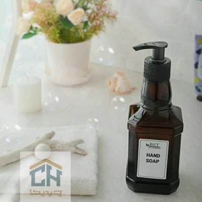 جا مایع شیشه ای قهوه ای طرح دنیل مدل 1382