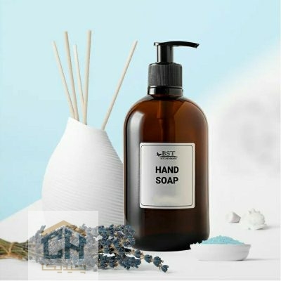 جا مایع شیشه ای قهوه ای طرح رویال مدل 1383