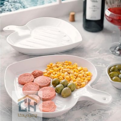 تابه گریل طرح قلب سرامیکی مدل 6049