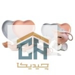 سرویس صبحانه خوری 2 نفره سفید-گلبهی کد 30545 - تصویر 2