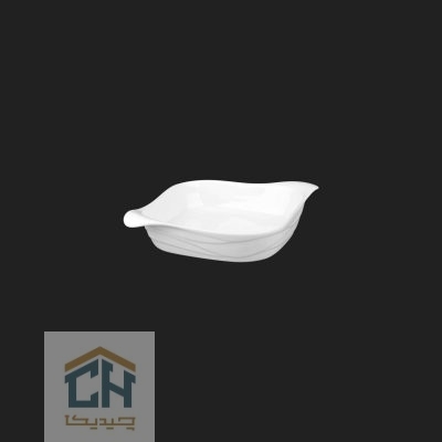 مرغ خوری سرامیکی لوزی کوچک گلدکیش طرح Wave مدل G103626 (1)