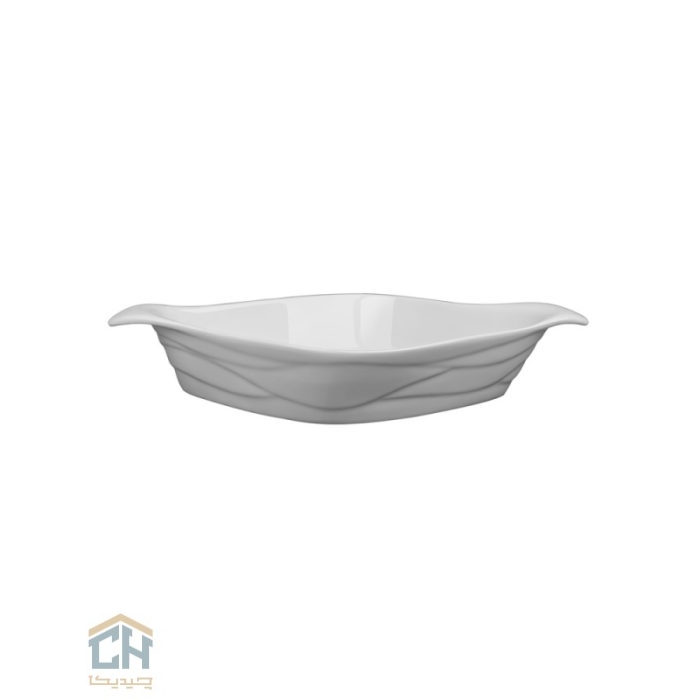 مرغ خوری سرامیکی لوزی کوچک گلدکیش طرح Wave مدل G103626 (2)