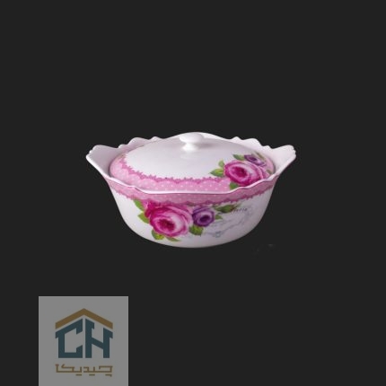 قابلمه سرامیکی متوسط گلدکیش طرح Decal مدل GK611708 (1)