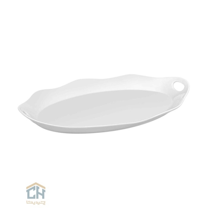 دیس سرامیکی بیضی گلدکیش طرح الگانت مدل G7608 (2)