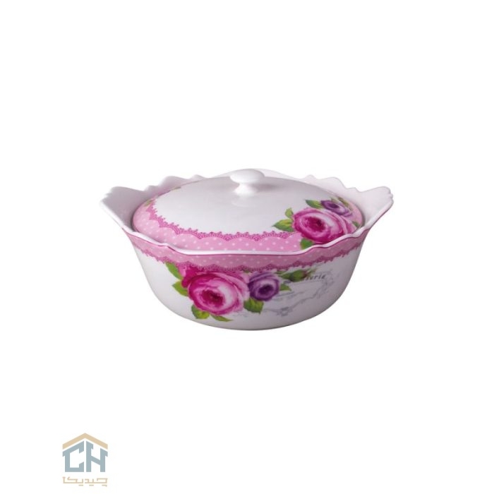 قابلمه سرامیکی کوچک گلدکیش طرح Decal مدل GK611709 (2)