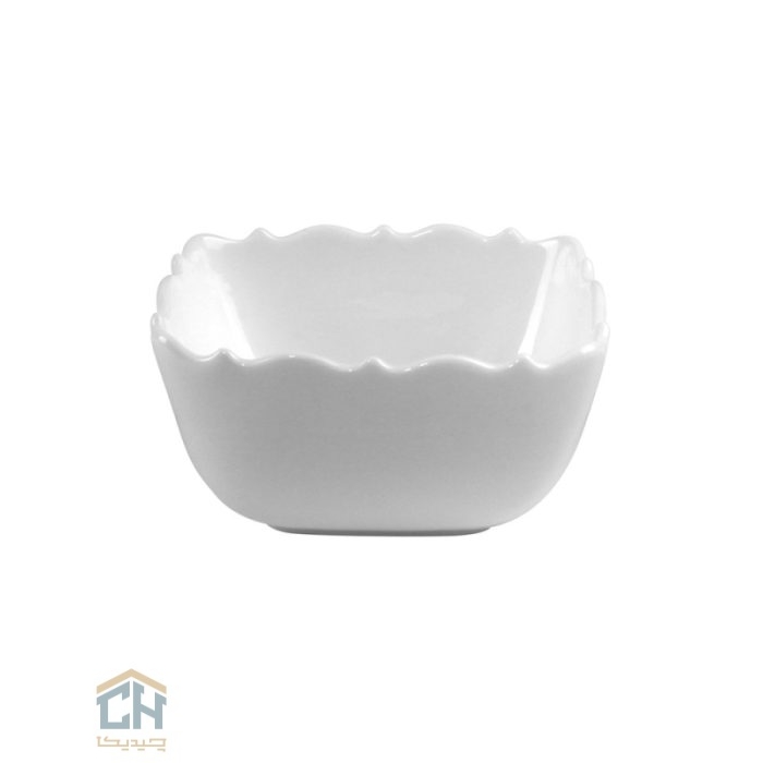 سالاد خوری سرامیکی مربع متوسط گلدکیش طرح Dignity مدل GK504138 (2)