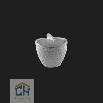 قندان سرامیکی گلدکیش طرح Royal مدل GK153803 (1)