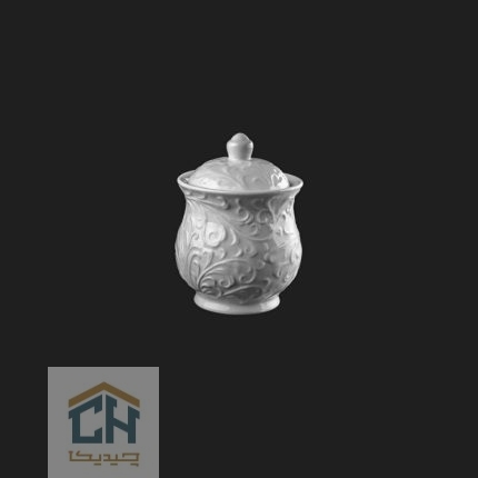 قندان سرامیکی گلدکیش طرح Royal مدل GK155803 (1)
