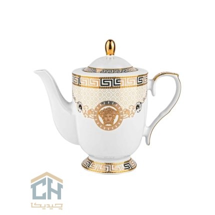 قوری سرامیکی گلدکیش طرح Versace مدل GK791833