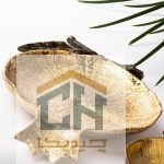 نقل خوری برنجی بزرگ گلدکیش مدل انار طرح BRASS کد GK841214 (5)