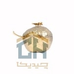 مربا خوری برنجی کوچک گلدکیش مدل انار طرح BRASS کد GK841210 (3)