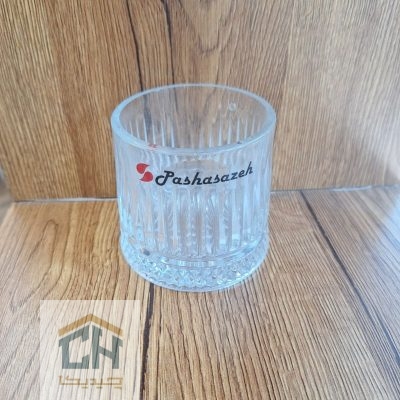 نیم لیوان بلور ته صاف طرح الیسا مدل 56005