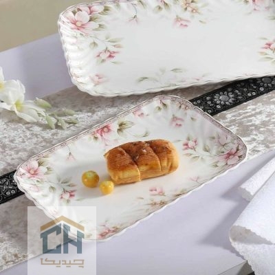 دیس چینی مستطیل کوچک گلدکیش طرح Sweety مدل GK701131 (1)