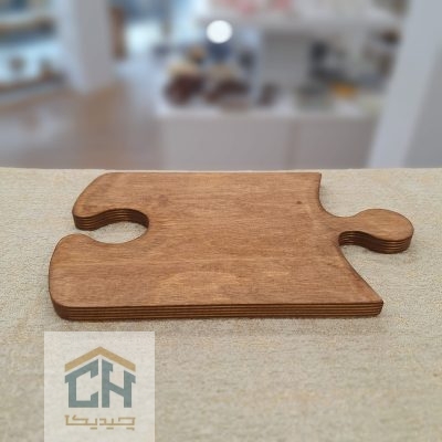 تخته سرو چوبی طرح پازل مدل 4053