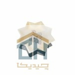 زیر سیگاری سرامیکی سفید طرح خورشیدی هشت پر (2)