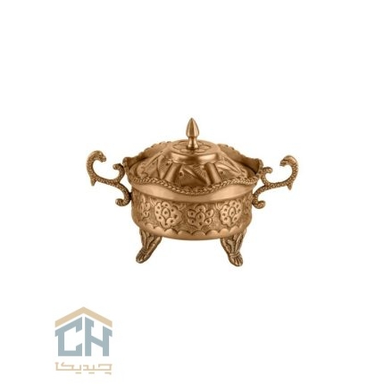 قندان برنجی گلدکیش مدل GK894258